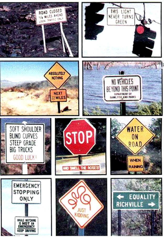 Roadsigns